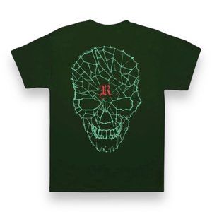 Revenge Lightning Spider Tee Green